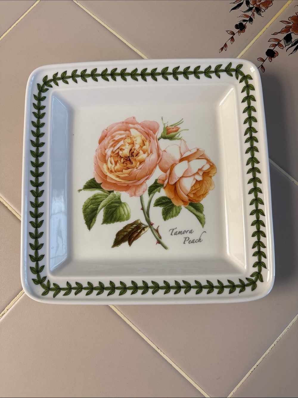 Portmeirion Botanic Roses Plate